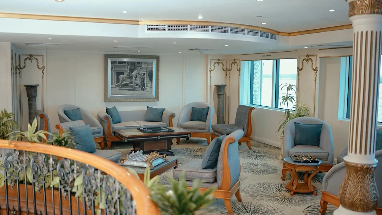 Lobby of the Sonesta St. George I Nile Cruise Ship Nile cruise
